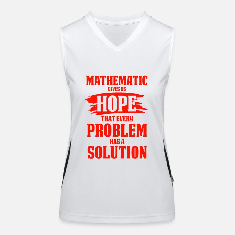 mathematics Women's Functional Contrast Tank Top