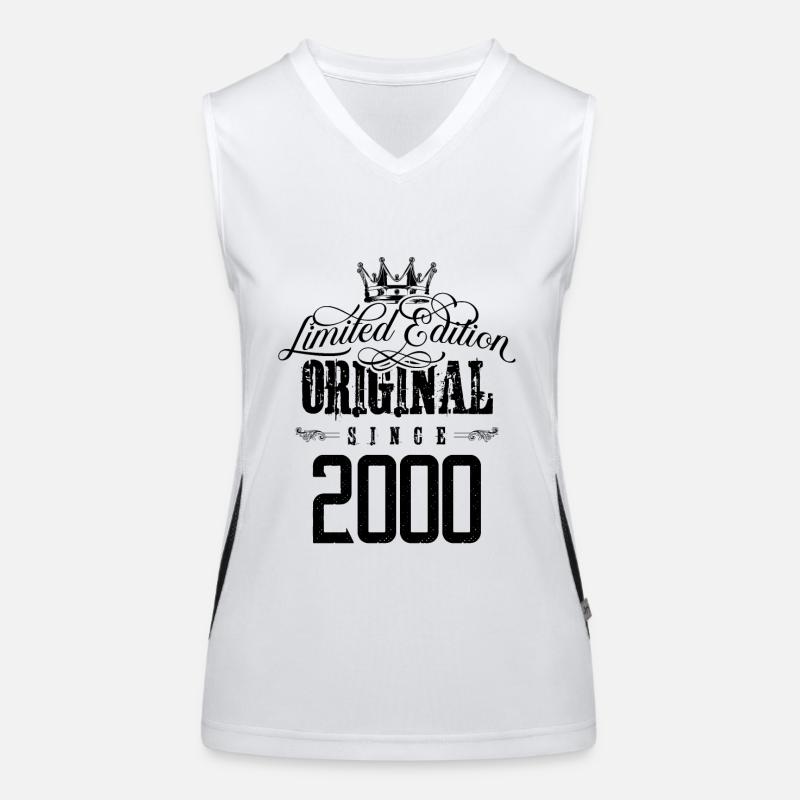 2000 limited edition Funktionelles Kontrast-Tank Top für Frauen