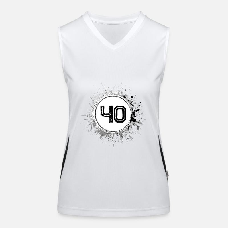 40 Nombre d’objets blob Débardeur respirant contrasté Femme