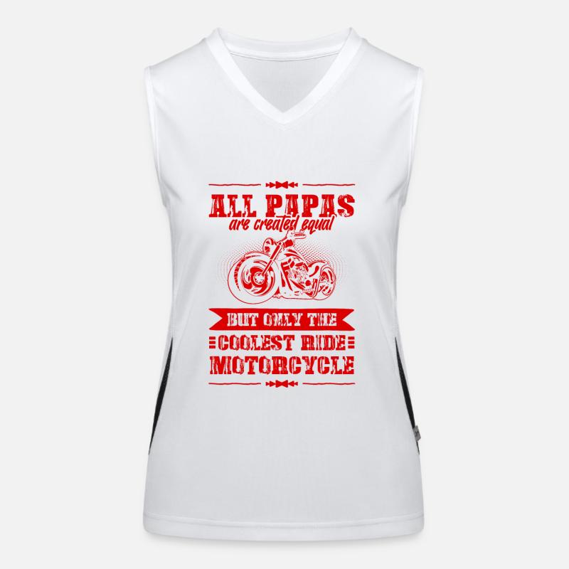Papa Motorcycle Women's Functional Contrast Tank Top