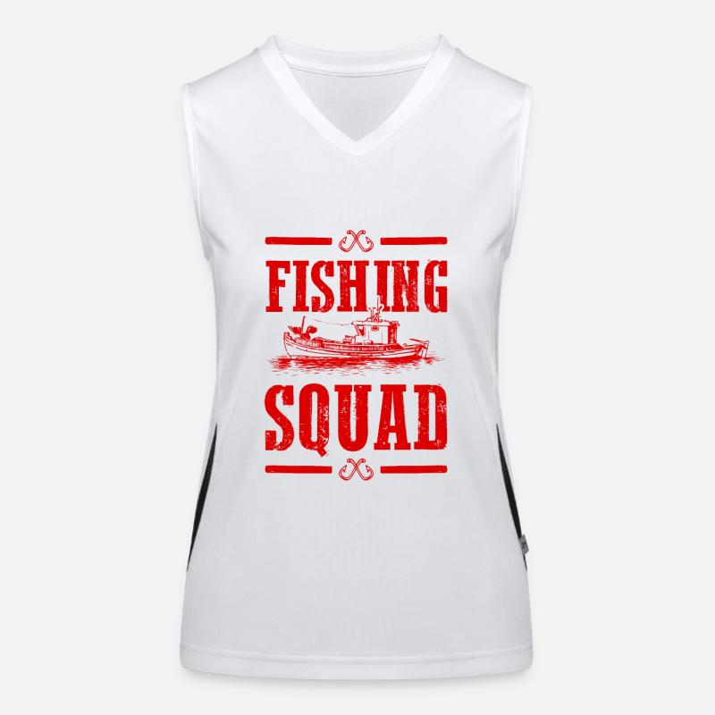 Escouade de pêche Débardeur respirant contrasté Femme