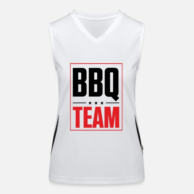 Équipe Bbq Débardeur respirant contrasté Femme