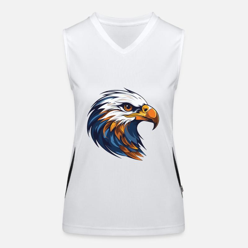 Eagle Head Women's Functional Contrast Tank Top