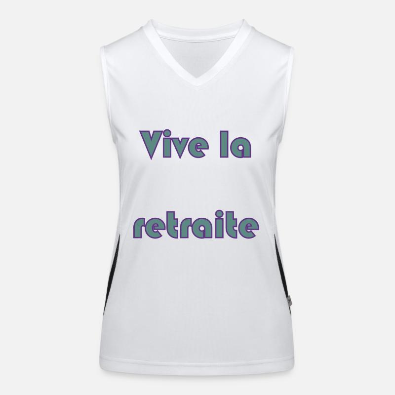 RETRAITE. RETRAITE. RETRAITEE. RETRAITE Débardeur respirant contrasté Femme