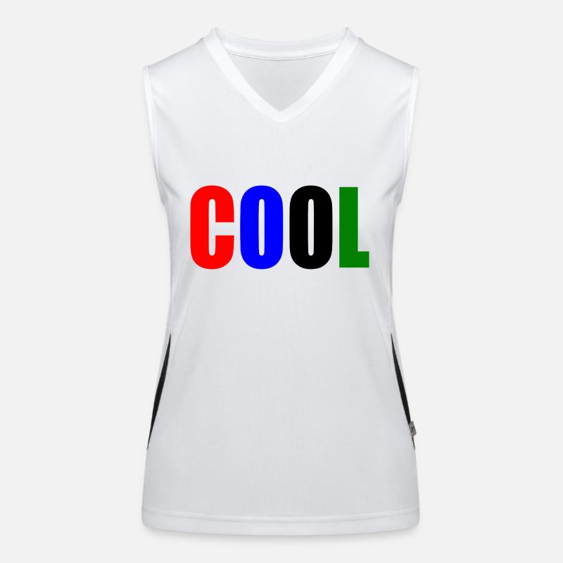 Cool Funktionelles Kontrast-Tank Top für Frauen