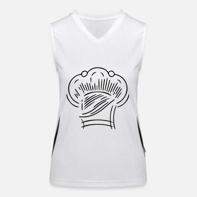 Chef's Hat Chef Women's Functional Contrast Tank Top
