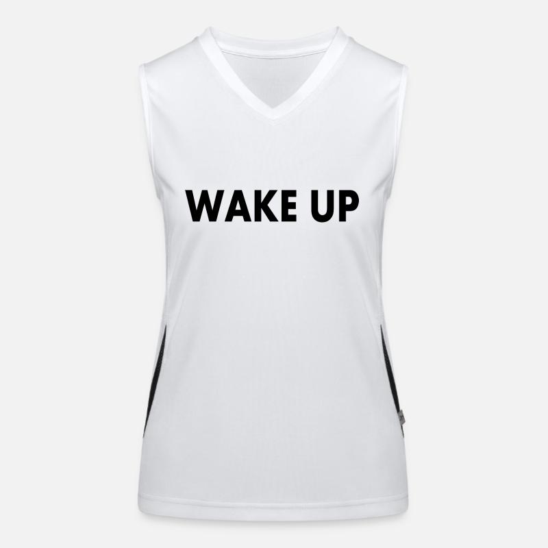 Wake up Débardeur respirant contrasté Femme