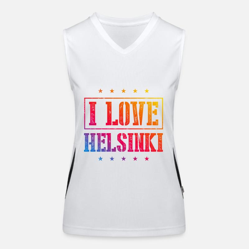 J’adore Helsinki Débardeur respirant contrasté Femme