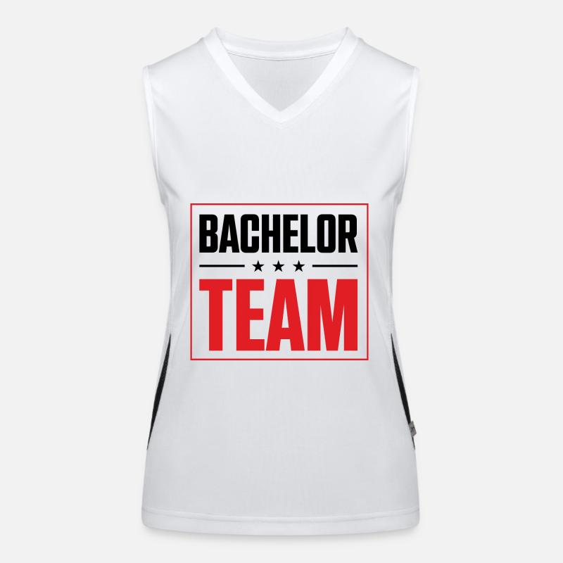 Équipe Bachelor Débardeur respirant contrasté Femme