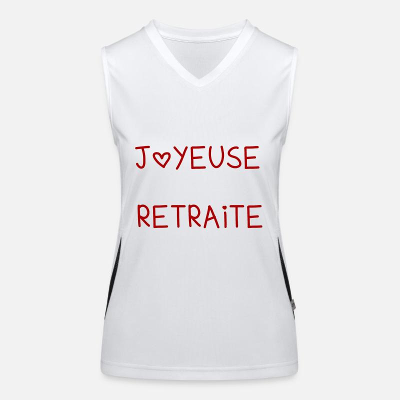 RETRAITE. RETRAITE. RETRAITEE. RETRAITE Débardeur respirant contrasté Femme