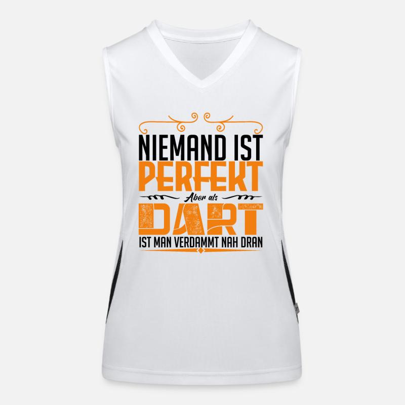 Dart Funktionelles Kontrast-Tank Top für Frauen