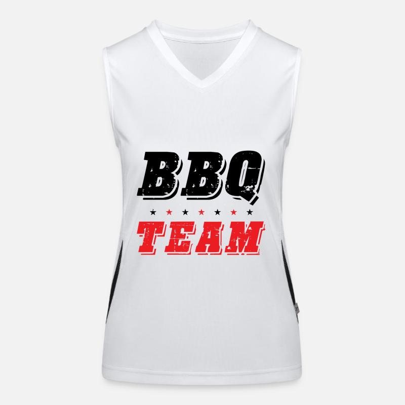 Équipe Bbq Débardeur respirant contrasté Femme