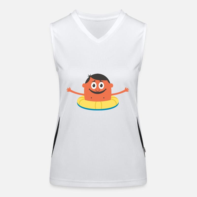 Sommer Funktionelles Kontrast-Tank Top für Frauen