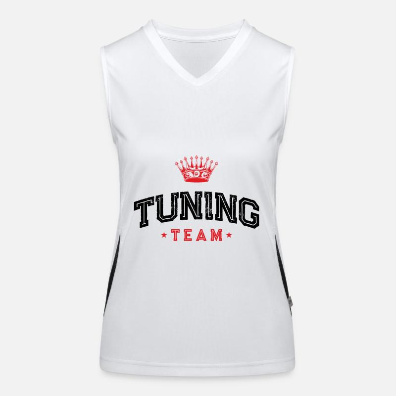 Tuning Team Women's Functional Contrast Tank Top