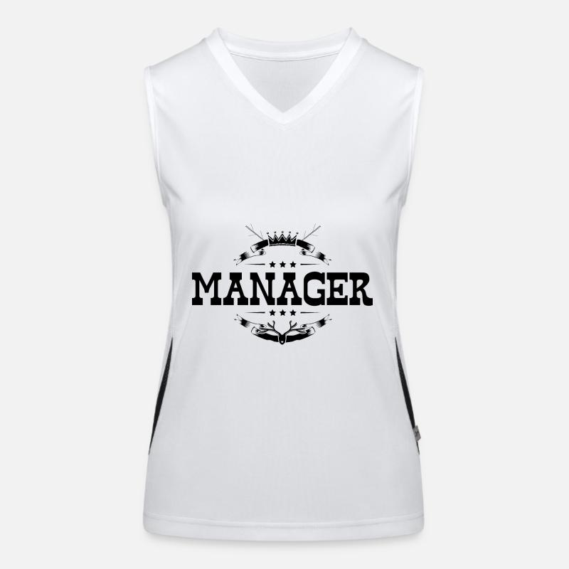 Manager Beruf Funktionelles Kontrast-Tank Top für Frauen