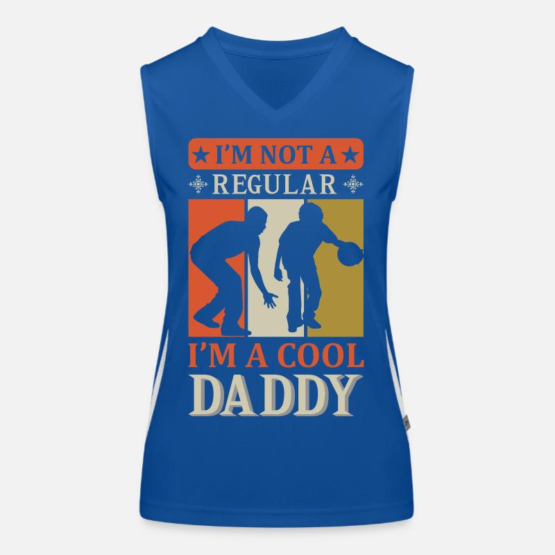 Cool Daddy lustiges Pappa-Shirt Funktionelles Kontrast-Tank Top für Frauen