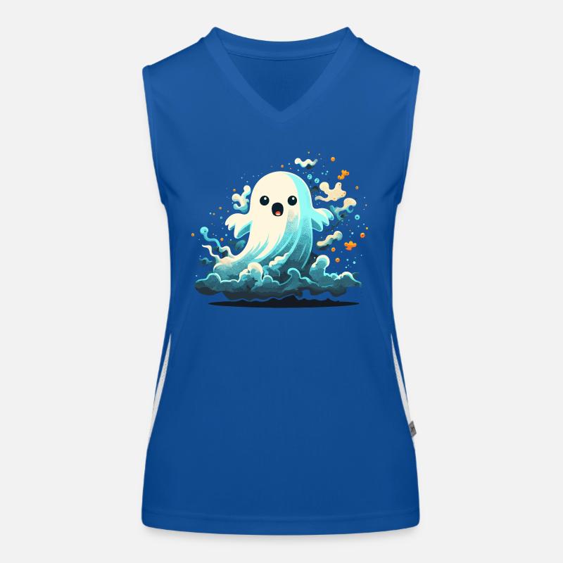 Cloudy Ghost Women's Functional Contrast Tank Top