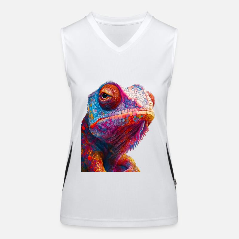 Caméléon Débardeur respirant contrasté Femme