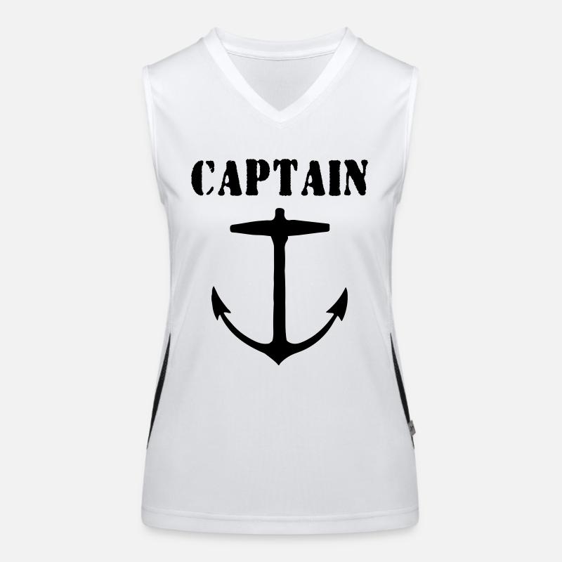 captain Débardeur respirant contrasté Femme