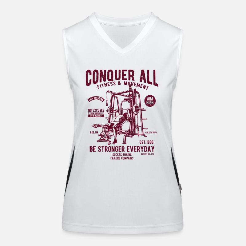 Conquer All Women's Functional Contrast Tank Top