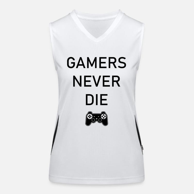 Game Gaming PC Funktionelles Kontrast-Tank Top für Frauen