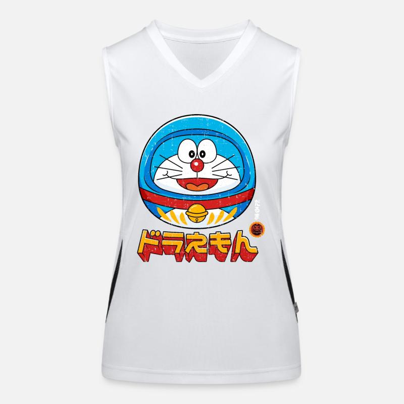 DORAEMON DARUMA Débardeur respirant contrasté Femme