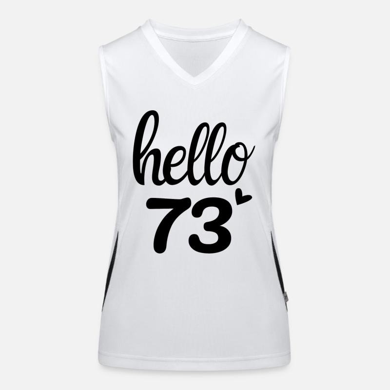 Hello 73 Débardeur respirant contrasté Femme