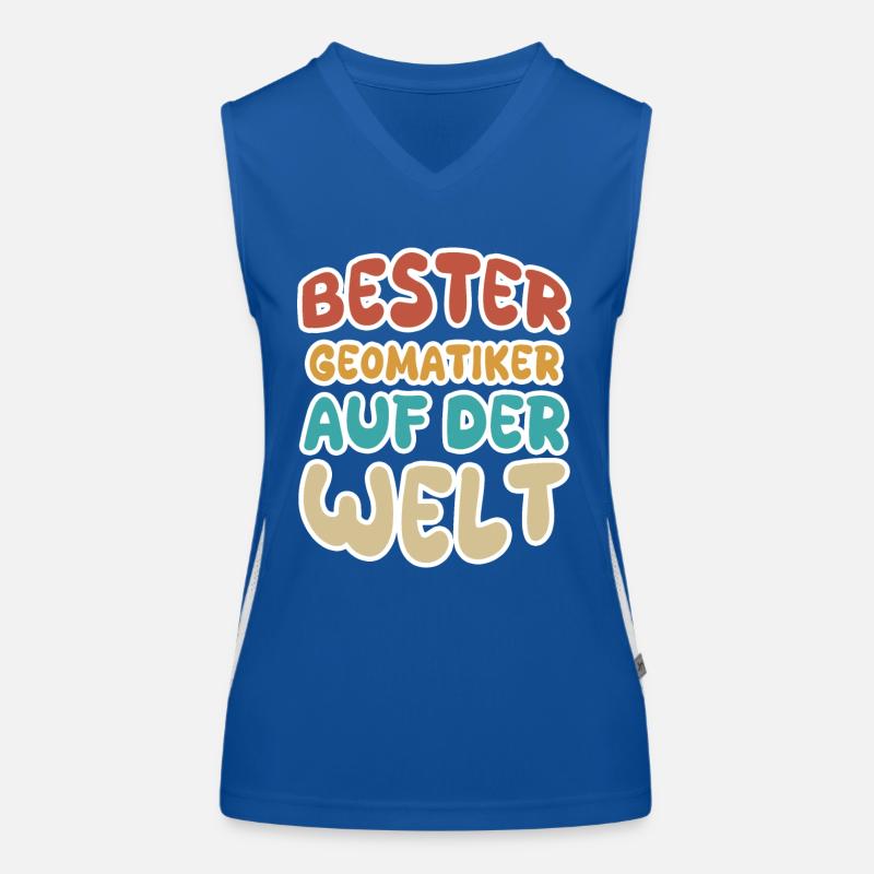 Geomatics engineer Women's Functional Contrast Tank Top