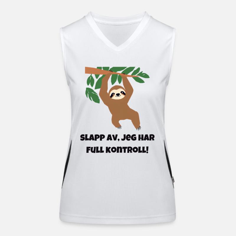 Relax I'm in Full Control! Women's Functional Contrast Tank Top