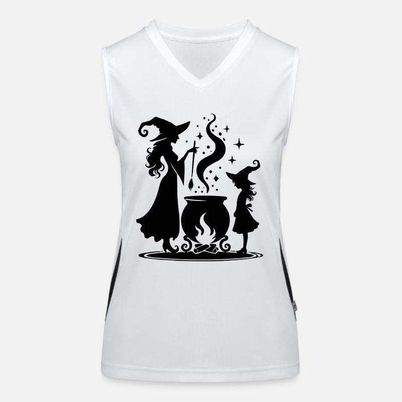 Witch Cauldron Women's Functional Contrast Tank Top
