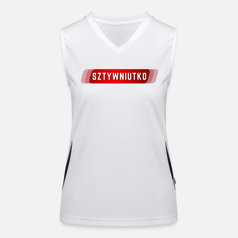 Steif Funktionelles Kontrast-Tank Top für Frauen