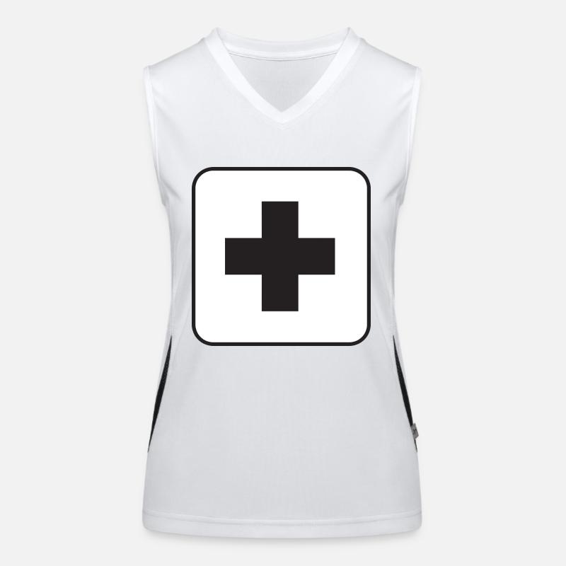 First aid Women's Functional Contrast Tank Top