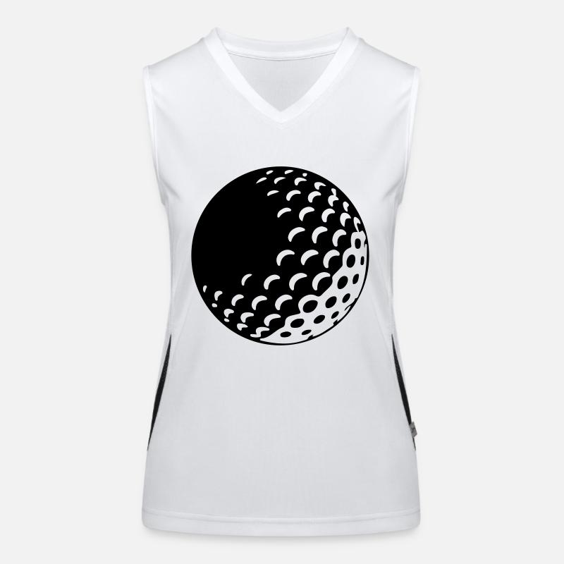 Golf - Golf Ball Women's Functional Contrast Tank Top