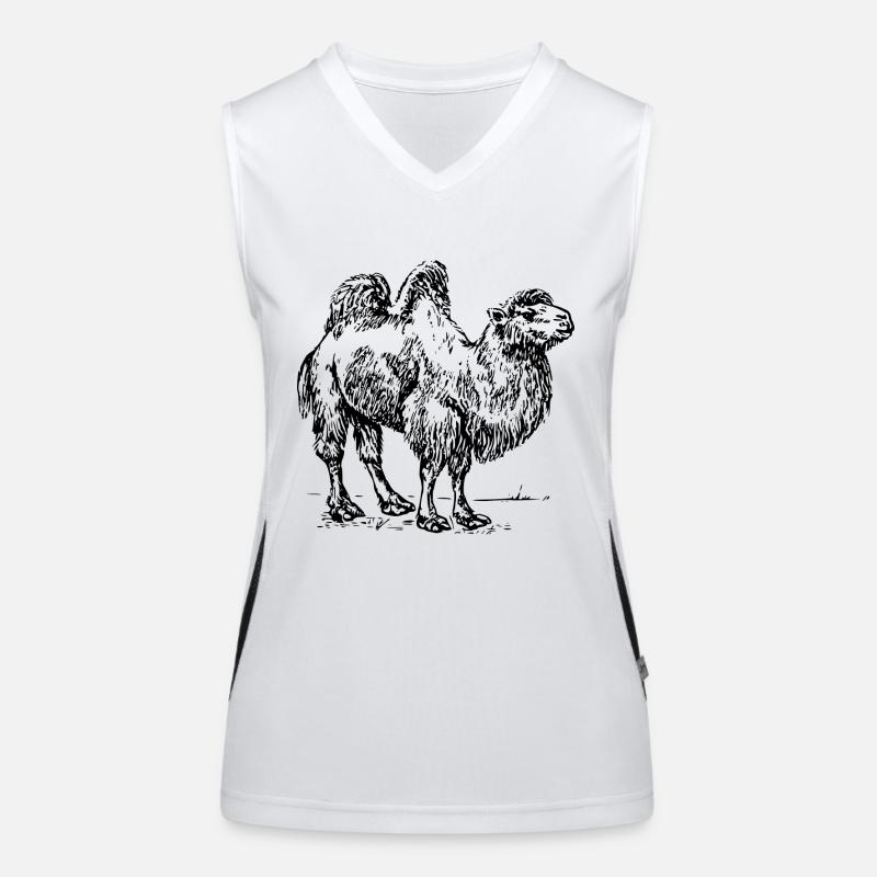 camel Women's Functional Contrast Tank Top