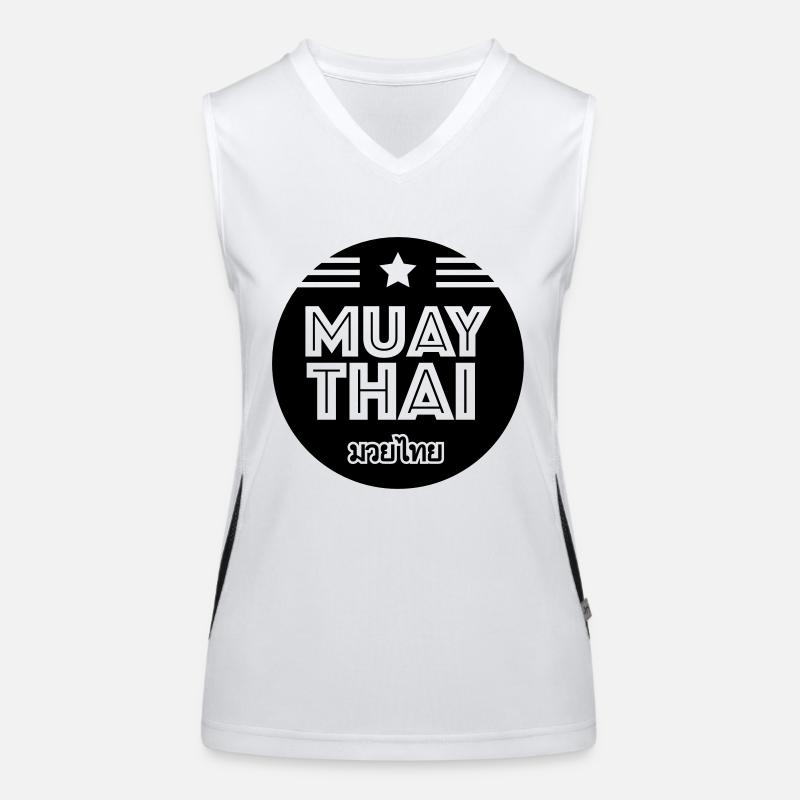 Muay Thai Funktionelles Kontrast-Tank Top für Frauen