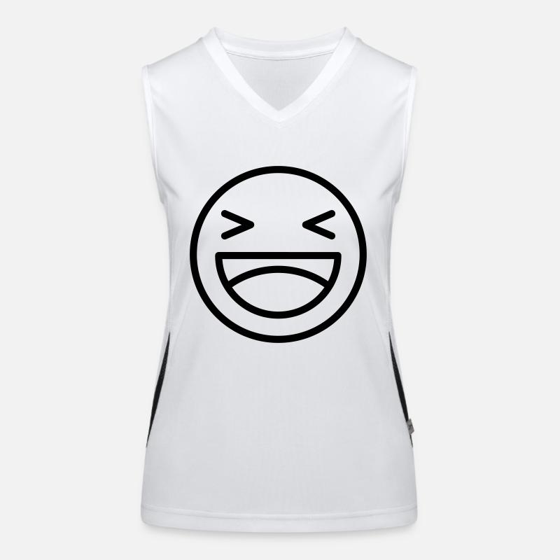 Lachen Geschenk Idee Funktionelles Kontrast-Tank Top für Frauen