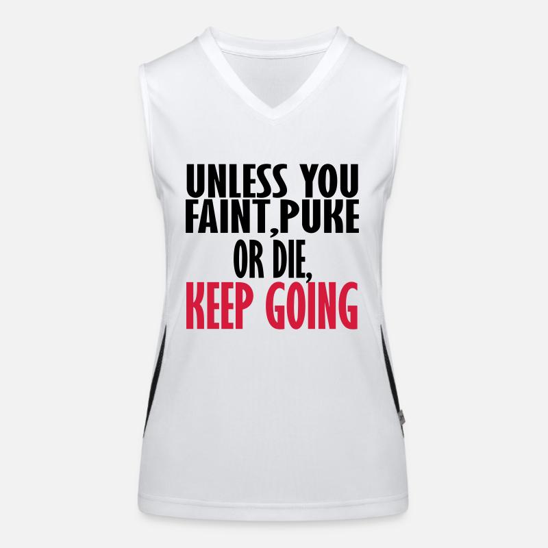 keep going Women's Functional Contrast Tank Top