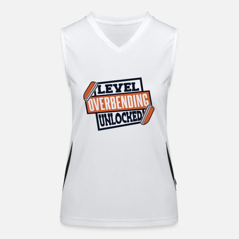 Level Overbending Unlocked Maulharfe Harmonist Funktionelles Kontrast-Tank Top für Frauen