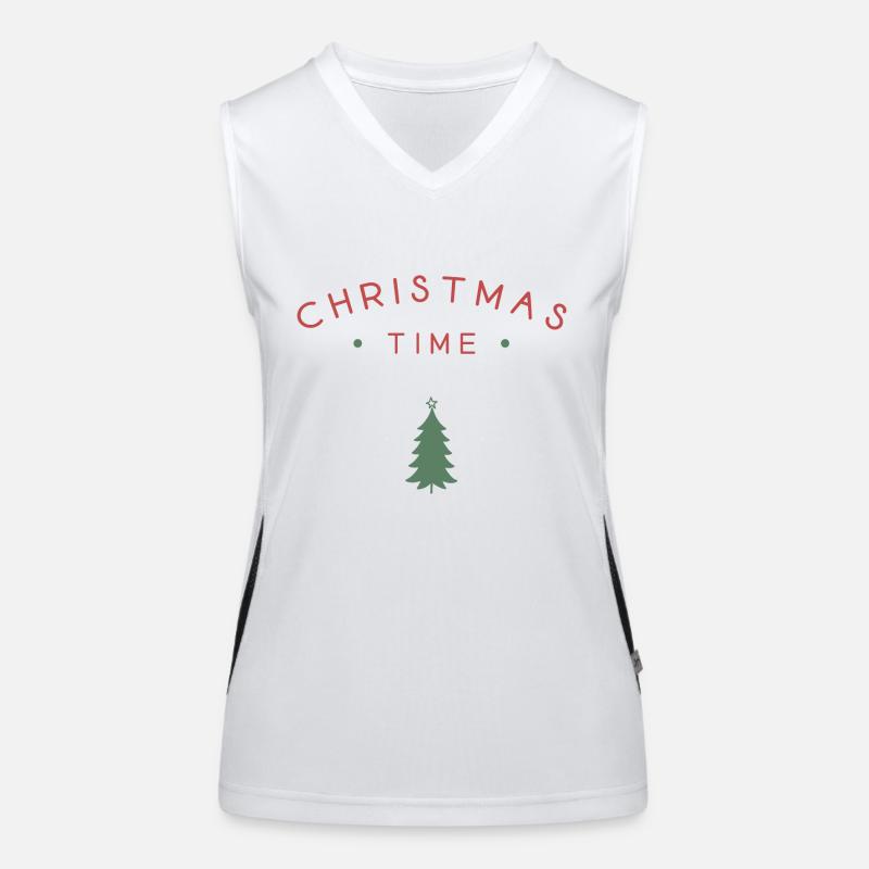 Période de Noël Débardeur respirant contrasté Femme