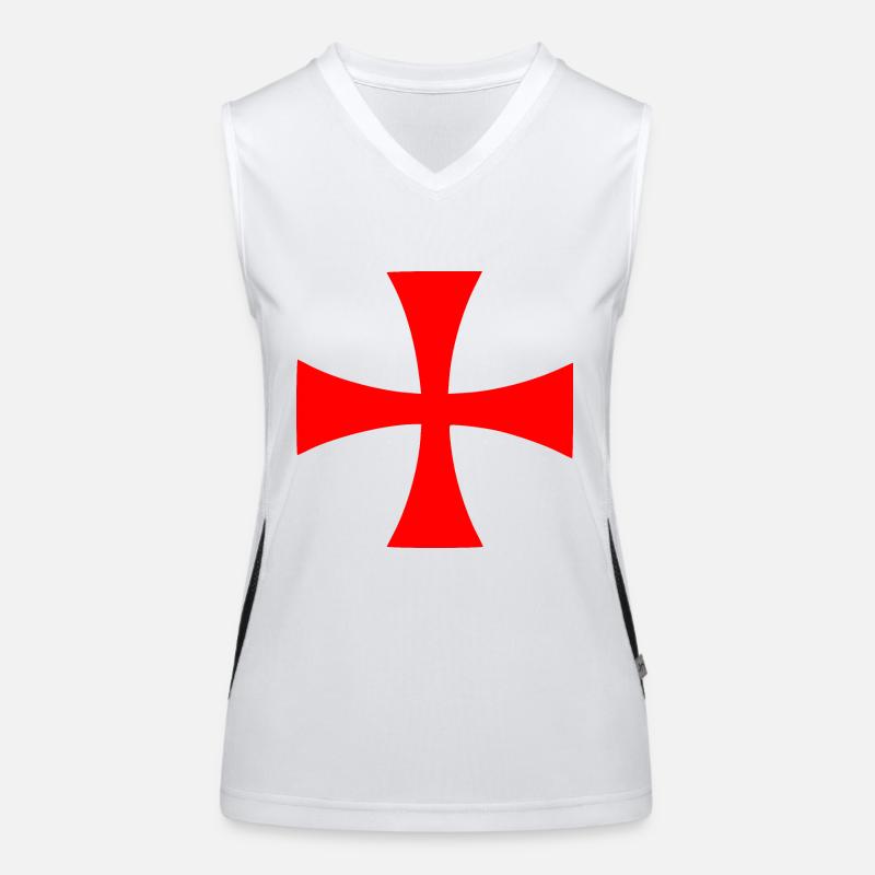 Croix de Jérusalem Croix de Jérusalem Débardeur respirant contrasté Femme