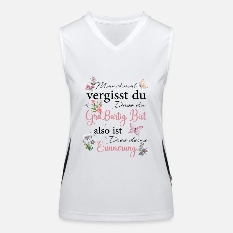 Freundschaft Geschenk Beste Freunde Geschenkidee Funktionelles Kontrast-Tank Top für Frauen