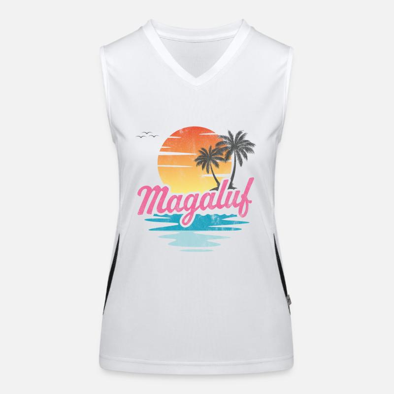Magaluf Women's Functional Contrast Tank Top