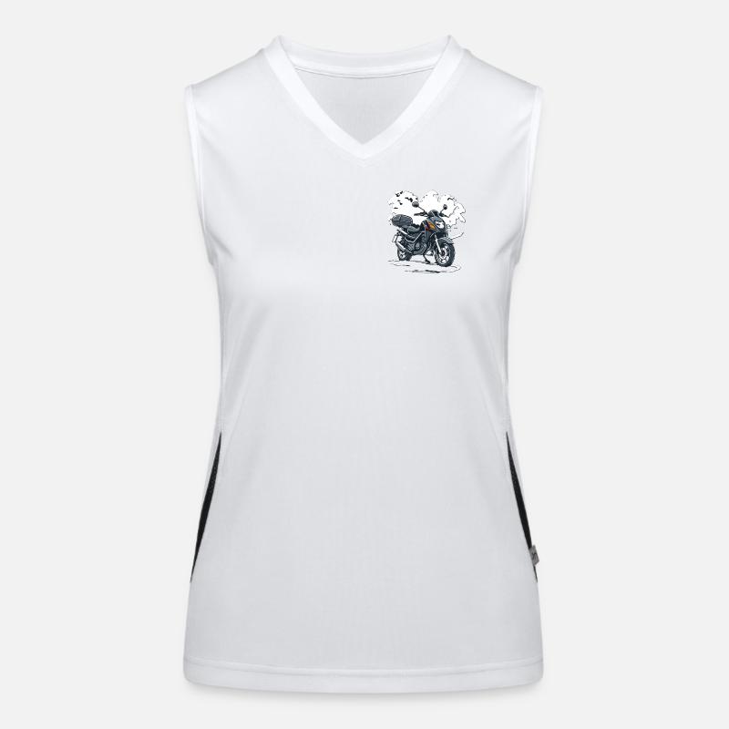 Motorcycle Impulse Women's Functional Contrast Tank Top