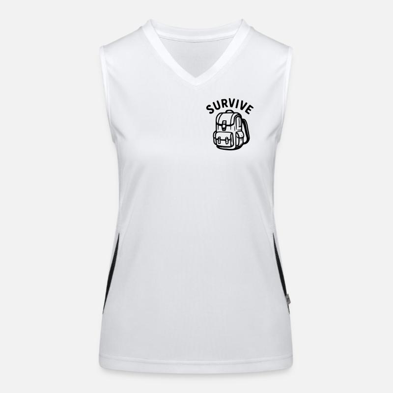 Survive - backpack Women's Functional Contrast Tank Top