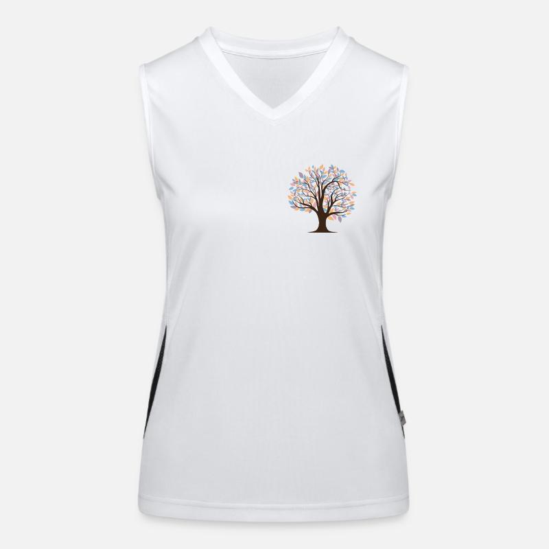 Arbre Débardeur respirant contrasté Femme