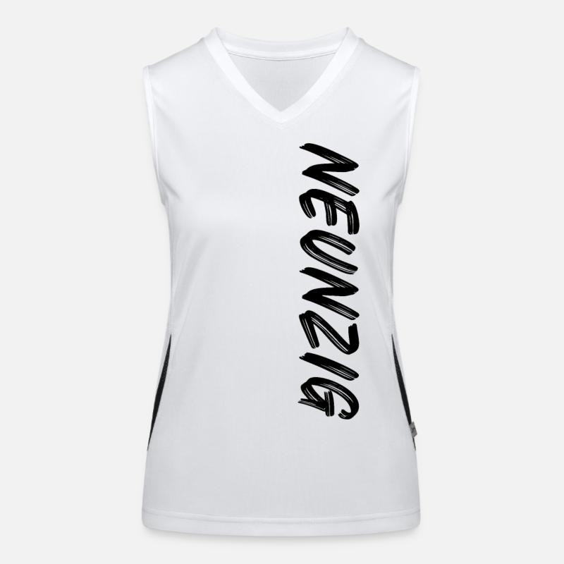 90. Geburtstag / Neunzig / 90 Funktionelles Kontrast-Tank Top für Frauen