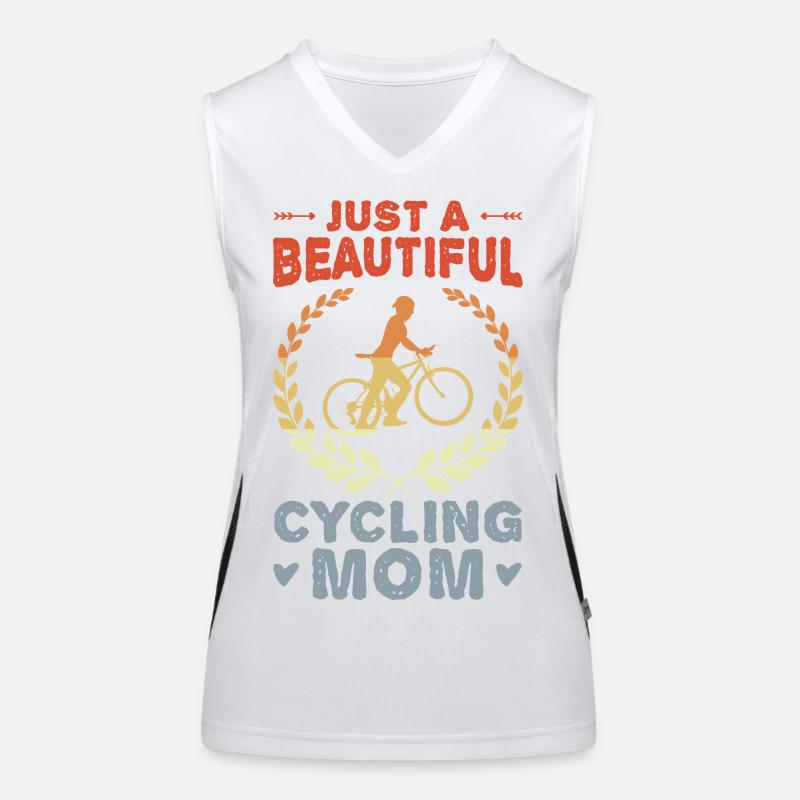 Écrou de vélo Débardeur respirant contrasté Femme