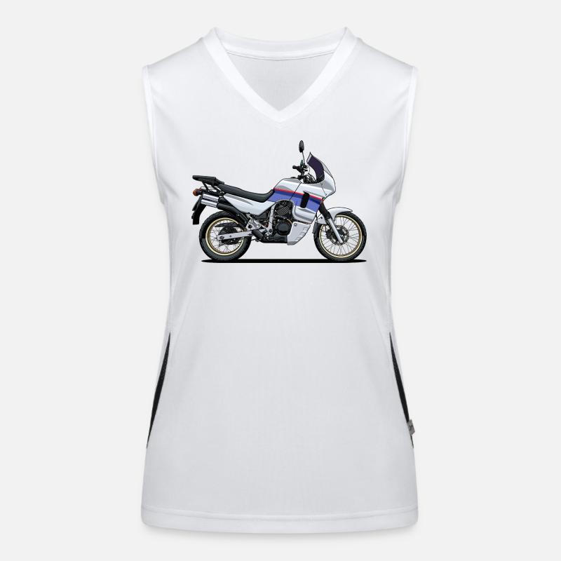 Vélo d’aventure Débardeur respirant contrasté Femme