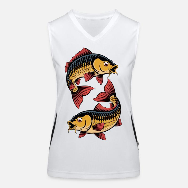 two carp Women's Functional Contrast Tank Top