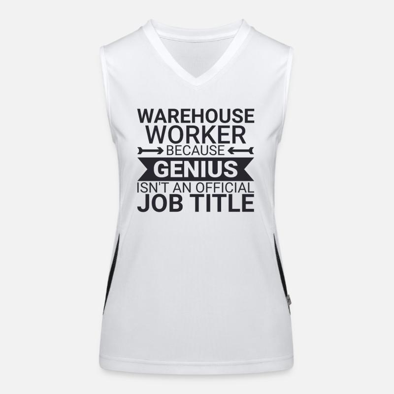Warehouse Worker Genius Funktionelles Kontrast-Tank Top für Frauen